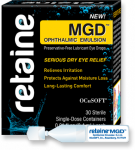 great for dry eye associated with blepharitis. 